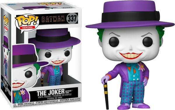 Batman 1989 - Joker with Hat Pop! Vinyl #337