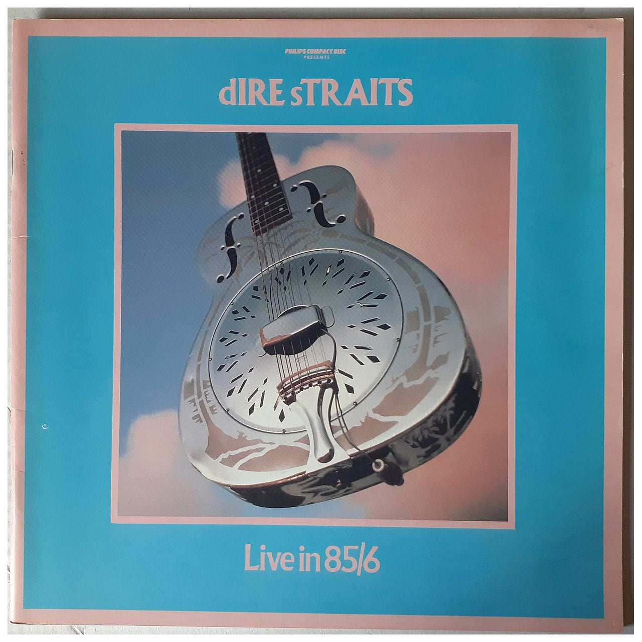Dire Straits - Live in 85/86 World Tour Original Concert Program With Ticket Seat #130