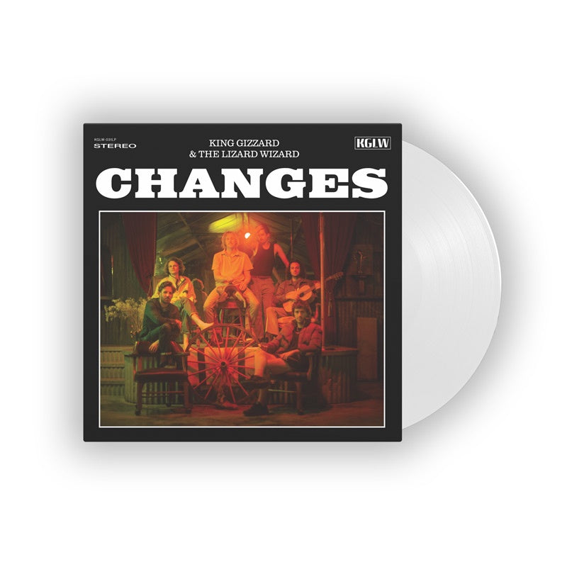 King Gizzard & The Wizard Lizard - Changes Tango Edition White Coloured Vinyl LP
