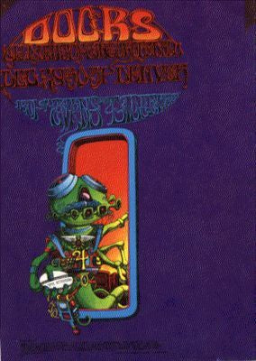 Doors & Steve Miller - 1967 Usa Avalon Ballroom Vintage Concert Flyer