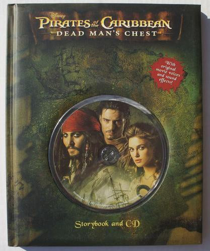 Pirates of the Caribbean - Dead Man's Chest Storybook & Cd Hardcover Book