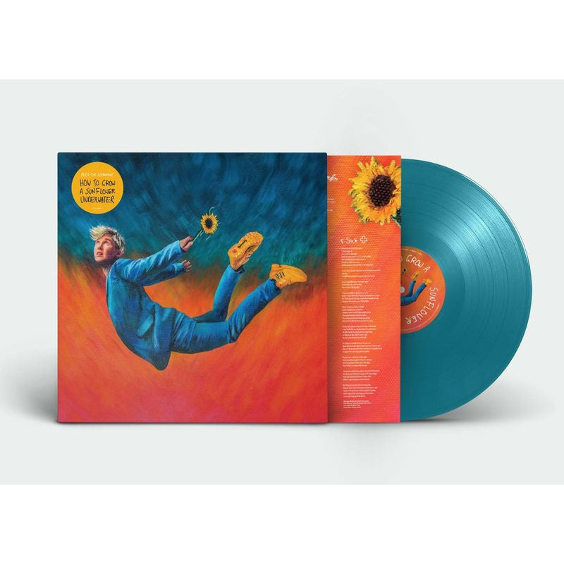 Alex The Astronaut - How To Grow A Sunflower Underwater Teal Coloured Vinyl LP