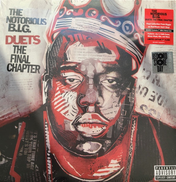 Notorious B.I.G. - Duets: The Final Chapter RSD2021 Red/Black Coloured Vinyl LP