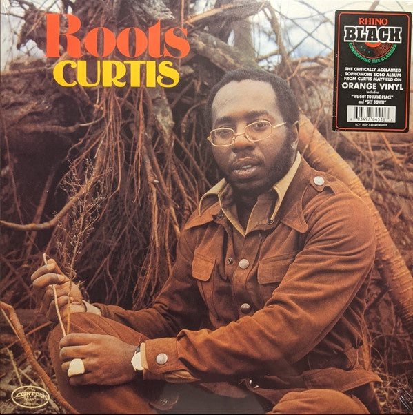 Curtis Mayfield - Roots Orange Coloured Vinyl LP