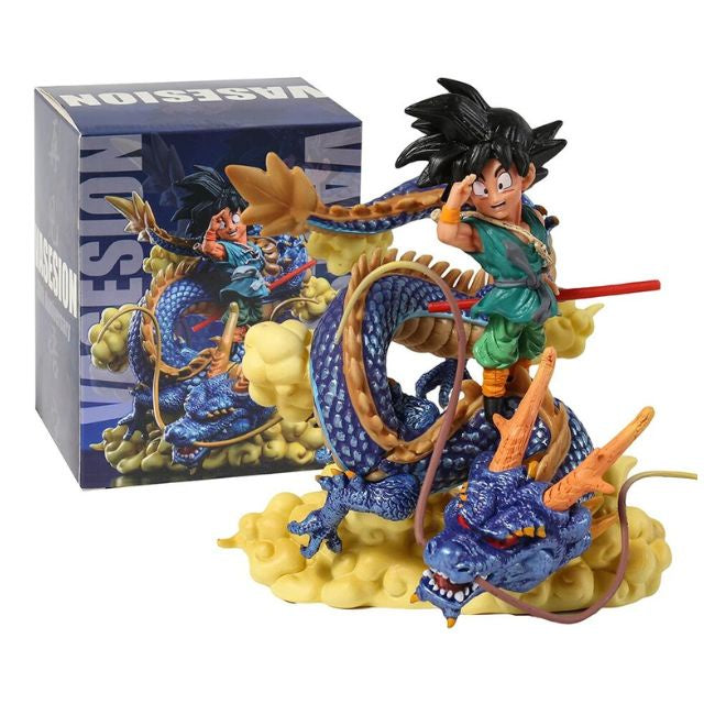 Dragon Ball Z - Kid Goku With Dragon 10cm Figure