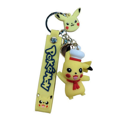 Pokemon - Pikachu Various Rubber Keyring