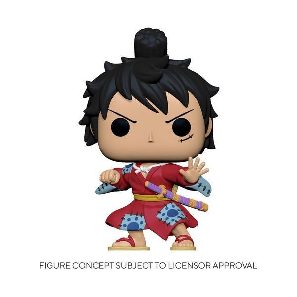 One Piece - Luffytaro In Kimino Metallic Pop! Vinyl