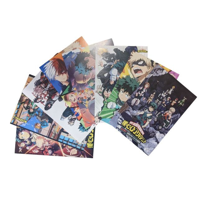 My Hero Academia - Pack Of 8 Different Designs 42 x 30cm Poster Set