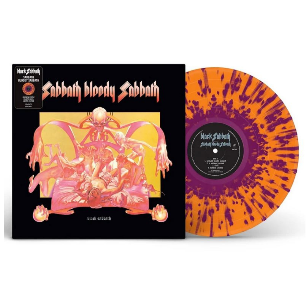 Black Sabbath - Sabbath Bloody Sabbath Purple/Orange Splatter Coloured Vinyl LP