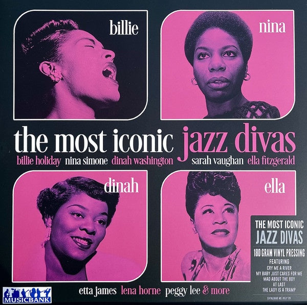 Various - The Most Iconic Jazz Divas Vinyl LP