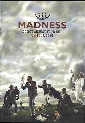 Madness - Do Not Adjust Your Nut Original 2010 UK  Concert Tour Program