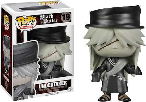Black Butler - Undertaker Collectable Pop! Vinyl