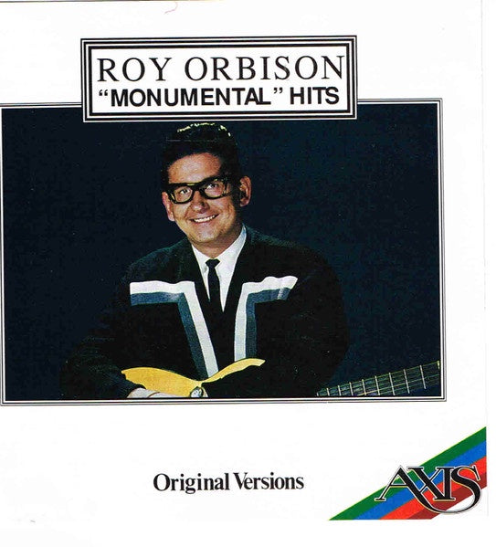 Roy Orbison – "Monumental" Hits CD