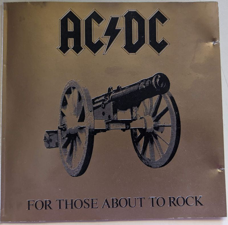 AC/DC - For Those About To Rock We Salute You CD (Black Albert)