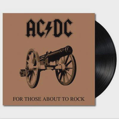 AC/DC - For Those About To Rock (We Salute You) Vinyl LP
