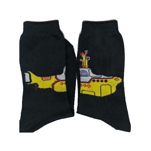 Beatles - Yellow Submarine Unisex Black Size 7-11 Socks