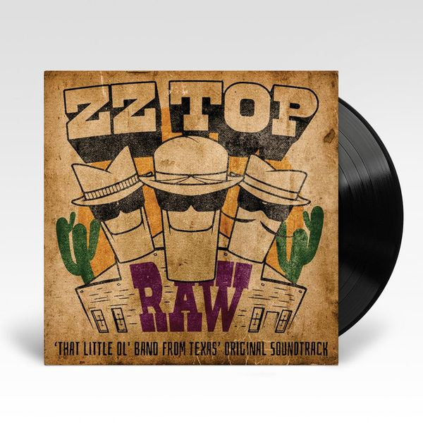 ZZ Top - RAW 'That Little Ol' Band From Texas' Original Soundtrack Vinyl LP