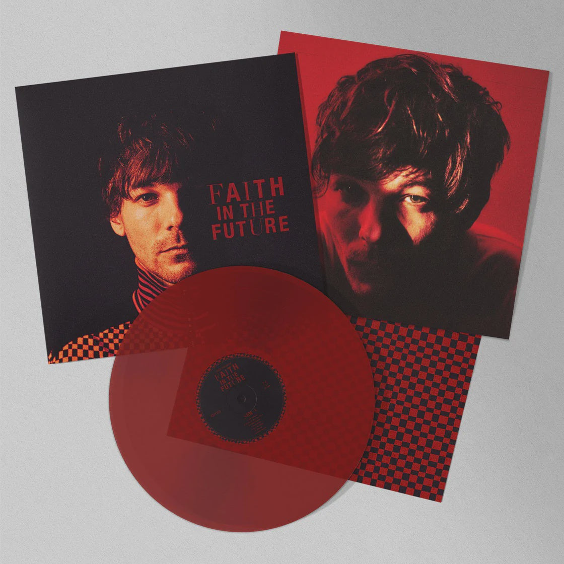 Louis Tomlinson - Faith In The Future Red Translucent Coloured LP Vinyl LP