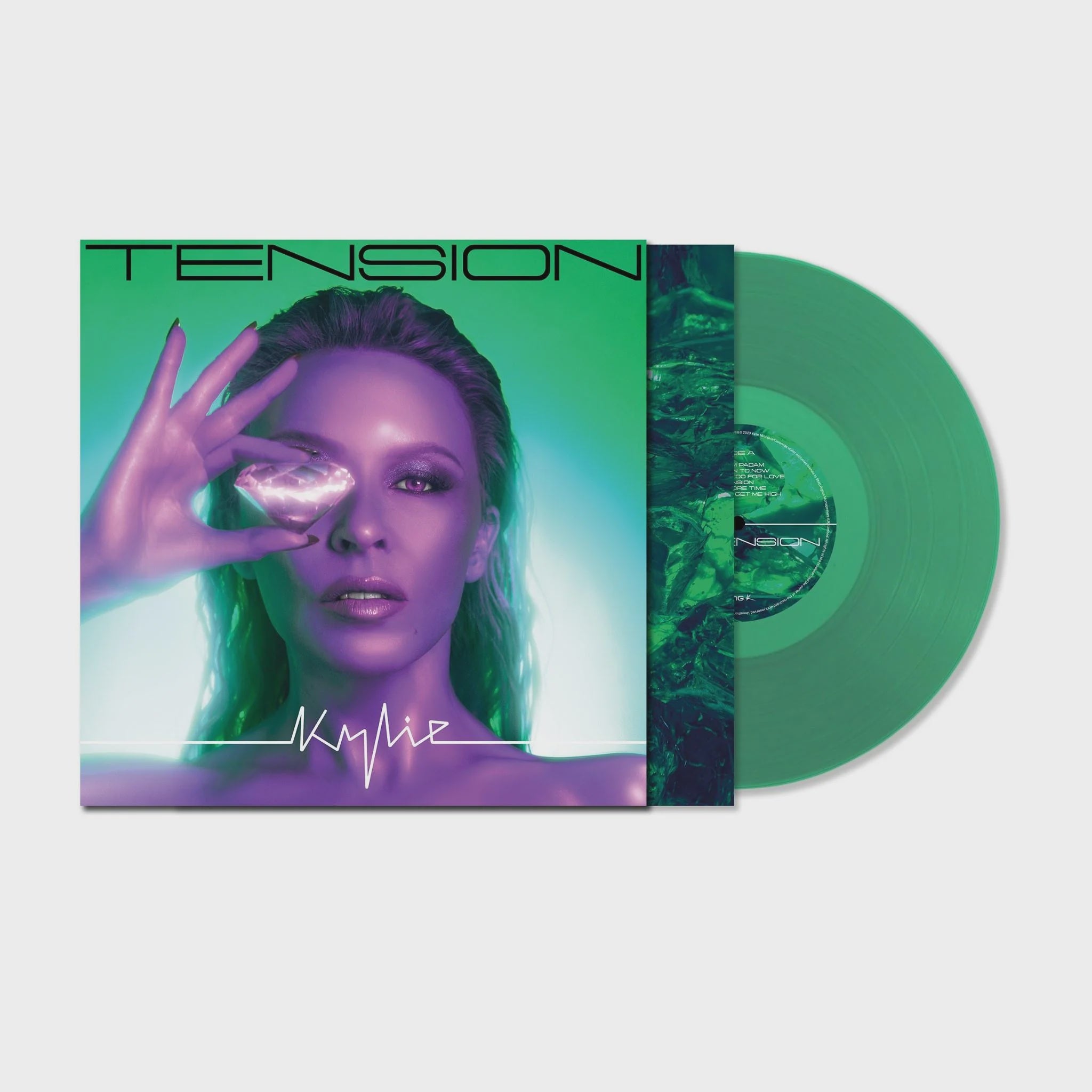 Kylie Minogue - Tension Green Coloured Vinyl LP