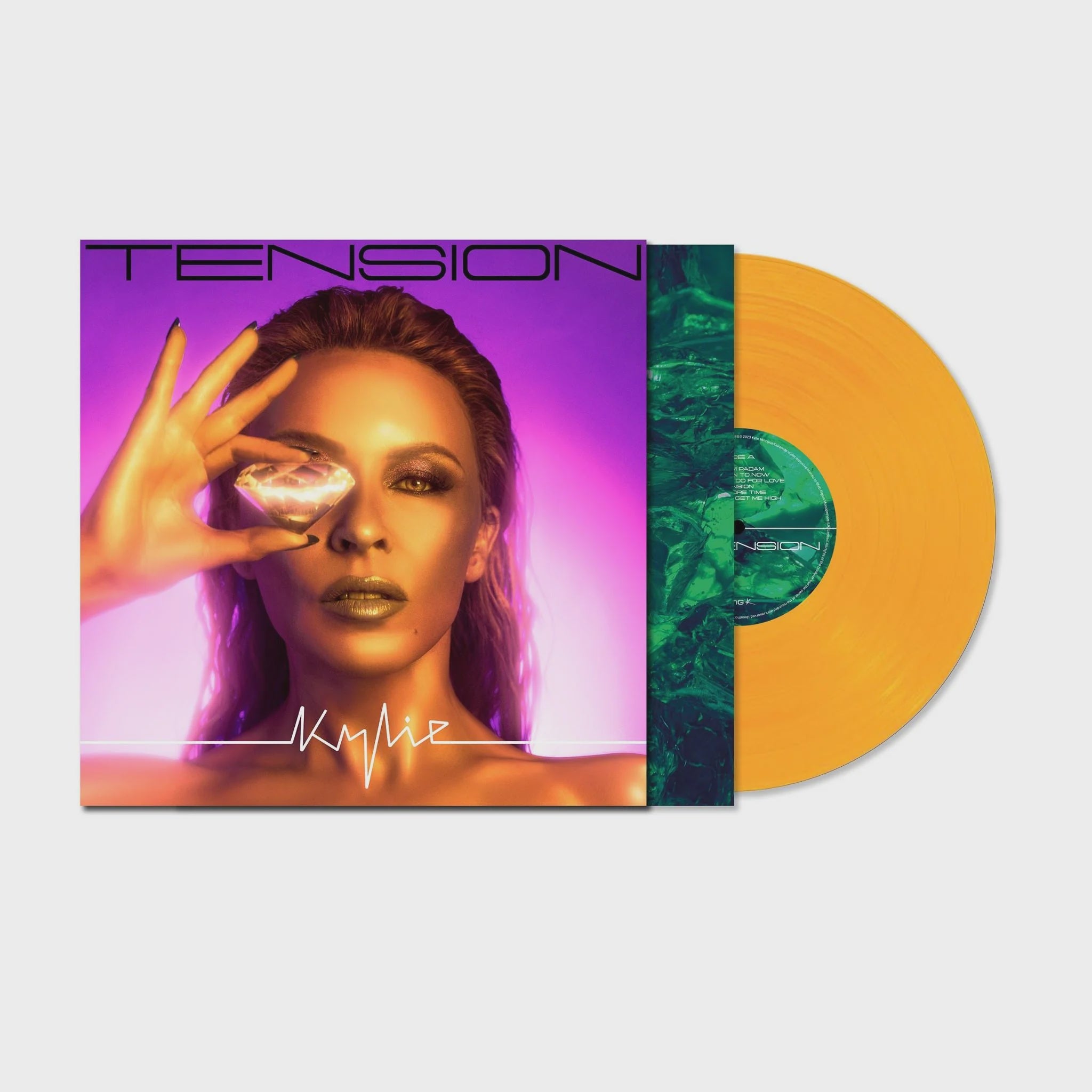 Kylie Minogue - Tension Orange Coloured Vinyl LP