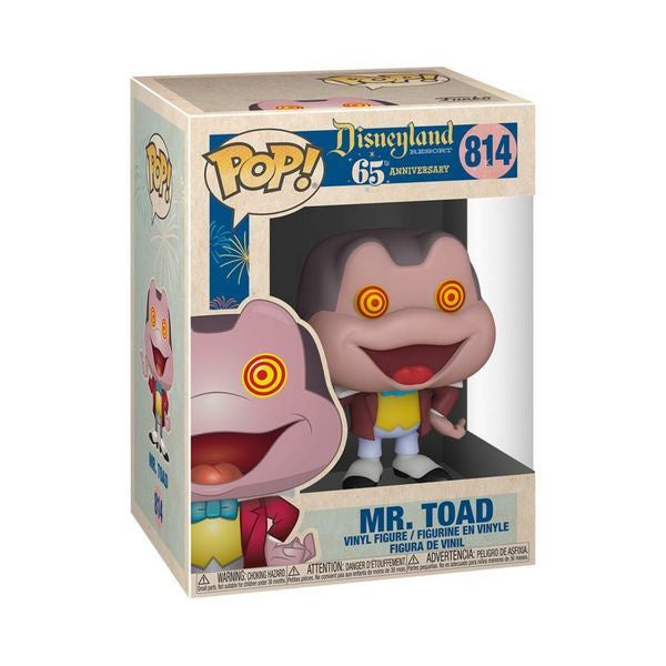 Disneyland 65th Anniversary - Mr Toad With Spinning Eyes Pop! Vinyl #814