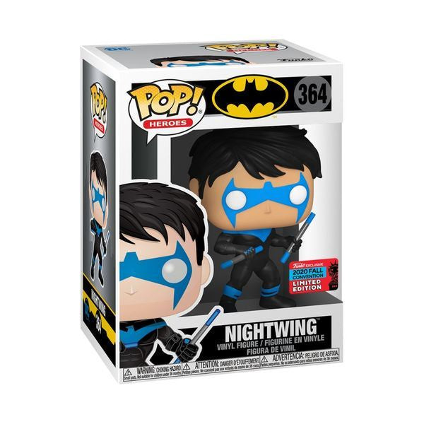 Batman - Nightwing (Escrima Sticks) NYCC 2020 US Exclusive Collectable Pop! Vinyl #364
