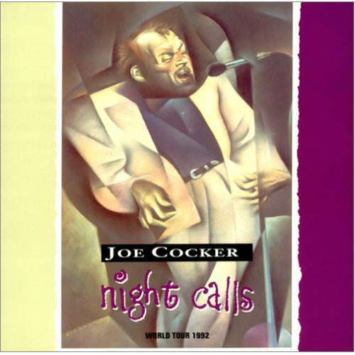 Joe Cocker - Night Calls World Tour Original 1992 Concert Program