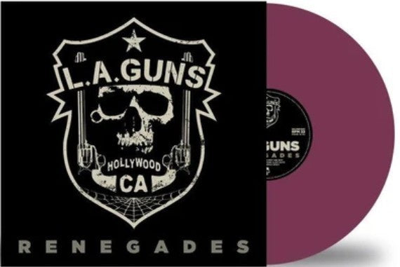 L.A. Guns - Renegades Purple Coloured Vinyl LP
