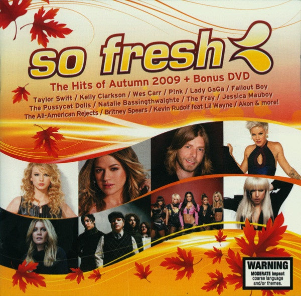 Various – So Fresh: The Hits Of Autumn 2009 CD + Bonus DVD