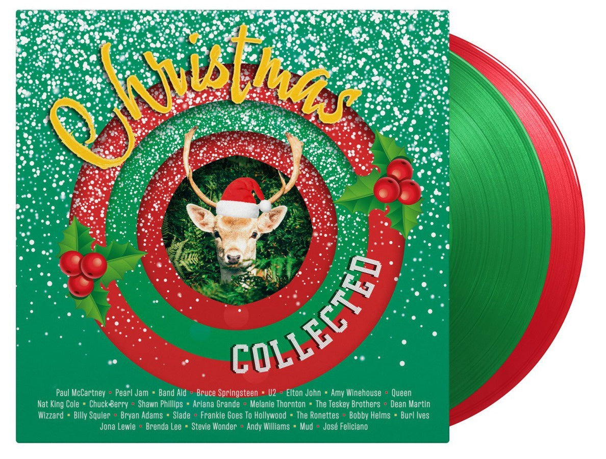 Various – Christmas Collected Limited Edition Red / Green Coloured Vinyl 2LP