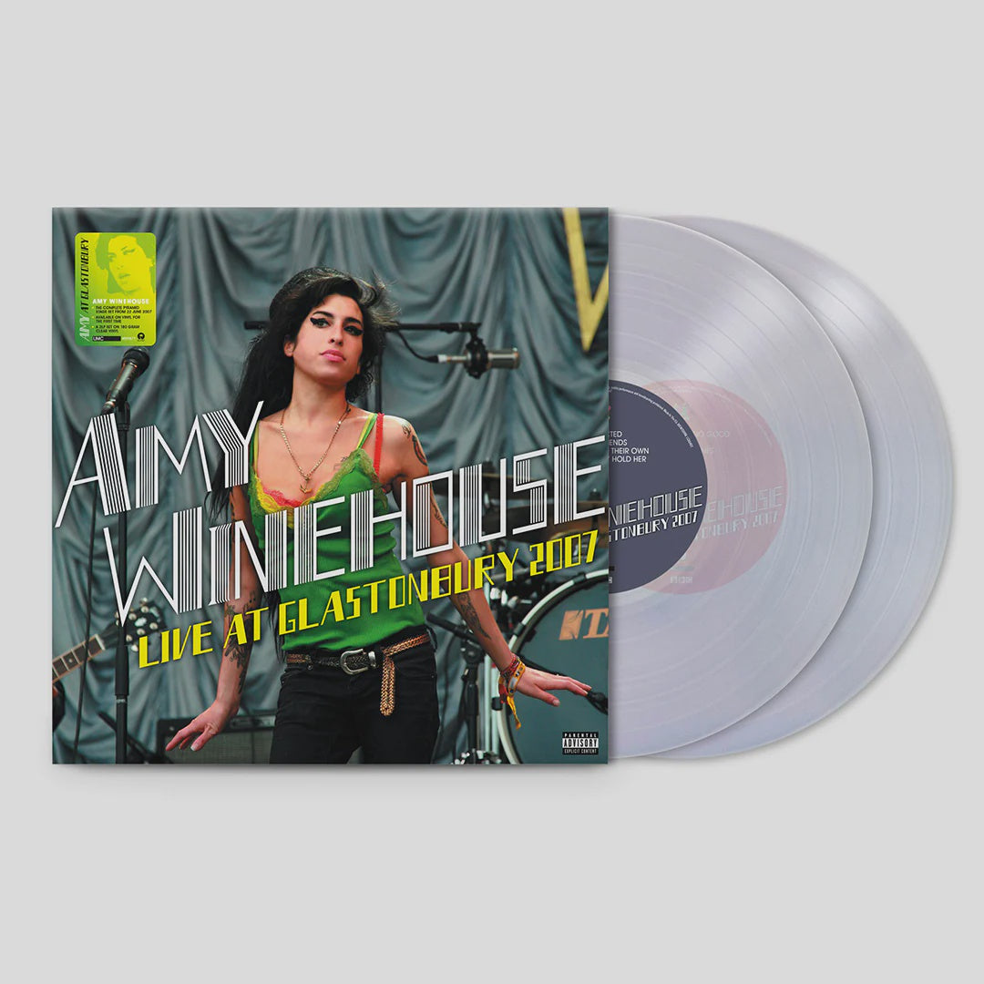 Amy Winehouse - Live At Glastonbury Clear Coloured Vinyl 2LP