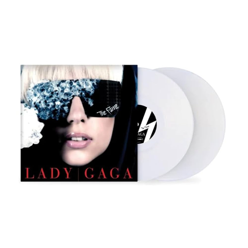 Lady Gaga - The Fame White Coloured Vinyl 2LP
