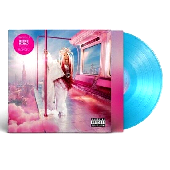 Nicki Minaj - Pink Friday 2 Electric Blue Coloured Vinyl LP