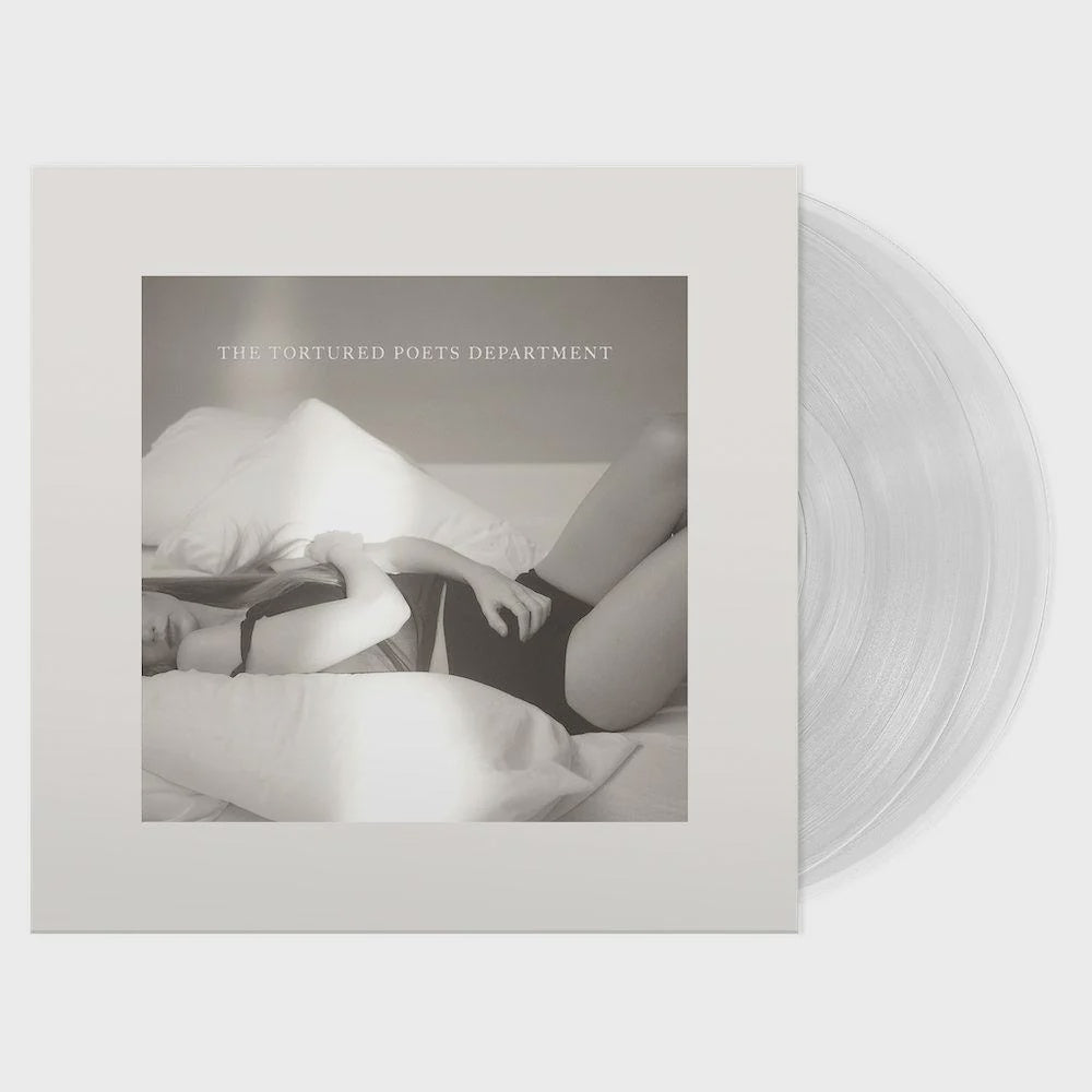 Taylor Swift - The Tortured Poets Department Phantom Clear Coloured Vinyl 2LP