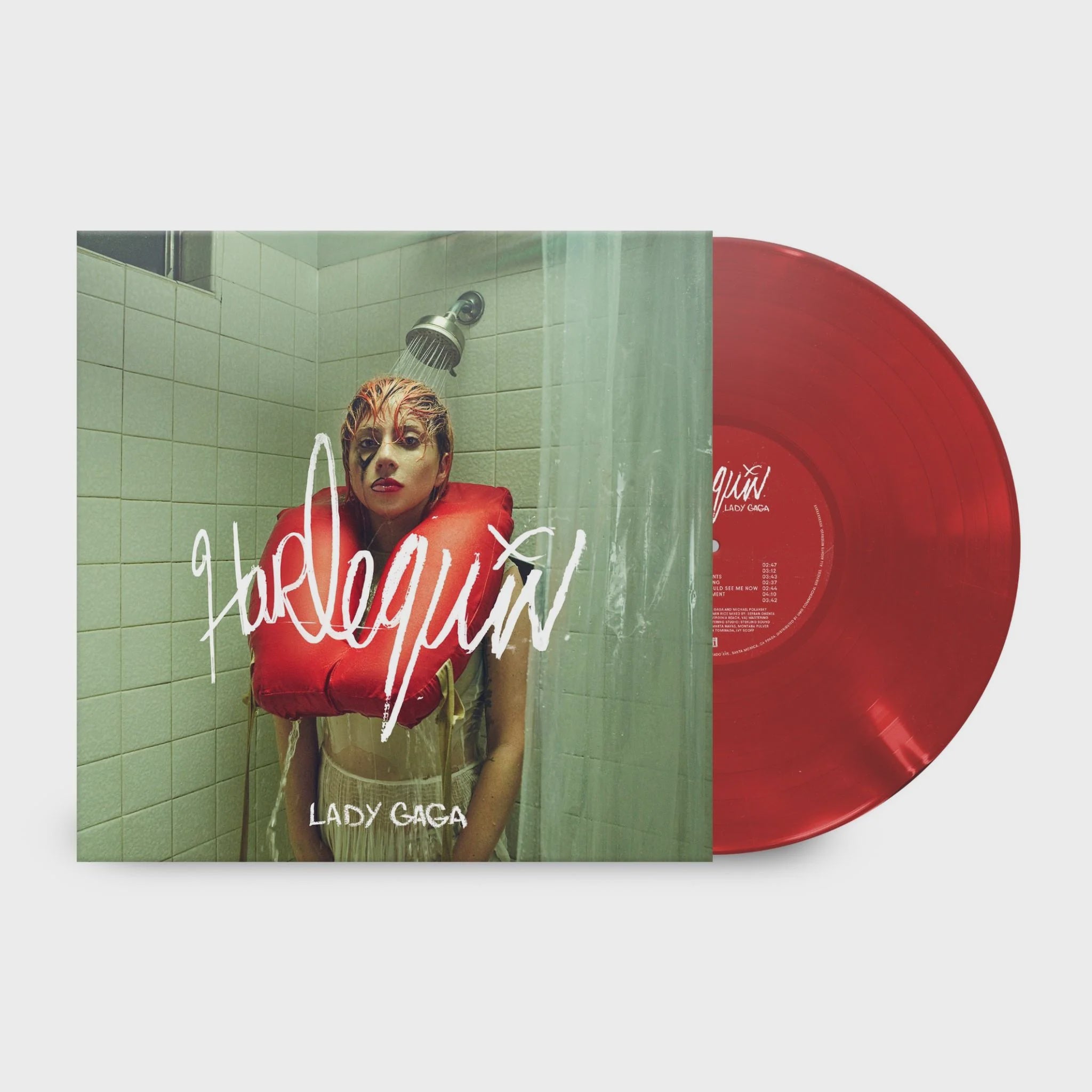 Lady Gaga - Harlequin Red Opaque Coloured Vinyl LP