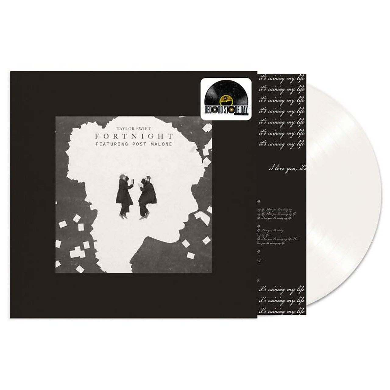 Taylor Swift & Post Malone - Fortnight RSD2025 White Coloured 7" Vinyl Single