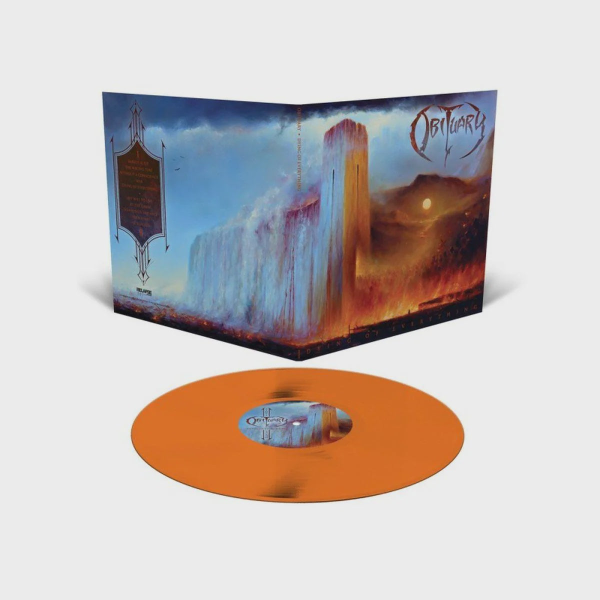 Obituary  - Dying Of Everything Orange Krush Coloured Vinyl LP (Used)