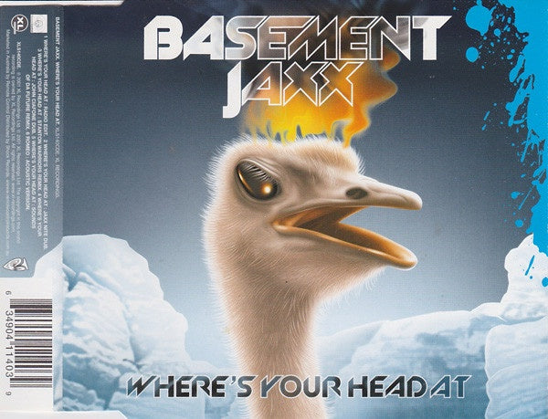 Basement Jaxx - Where's Your Head At 6 Track CD Single