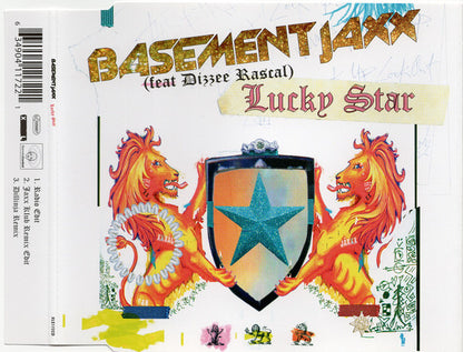 Basement Jaxx Feat Dizzee Rascal - Lucky Star 3 Track CD Single