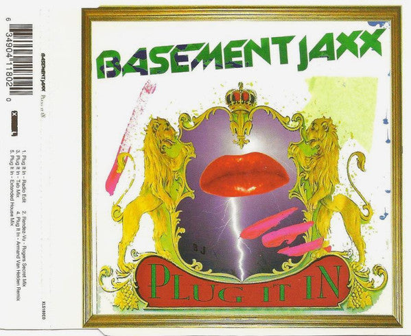 Basement Jaxx - Plug It In 5 Track CD Single