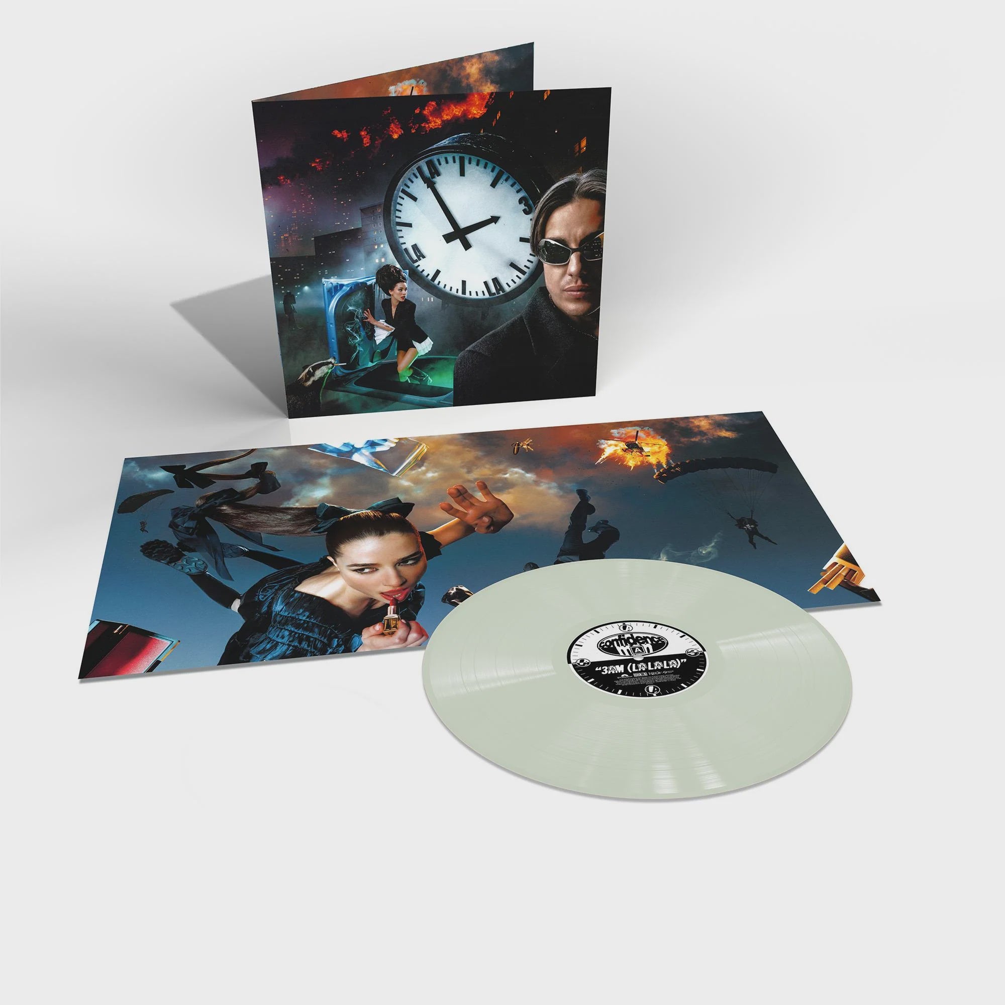 Confidence Man - 3AM (LA LA LA) Glow In The Dark Coloured Vinyl LP
