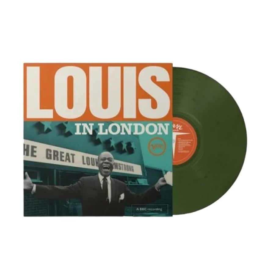 Louis Armstrong - Louis In London Translucent Forest Green Coloured Vinyl LP