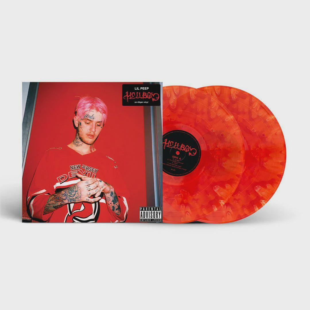 Lil Peep – Hellboy Fire Red Coloured Vinyl 2LP