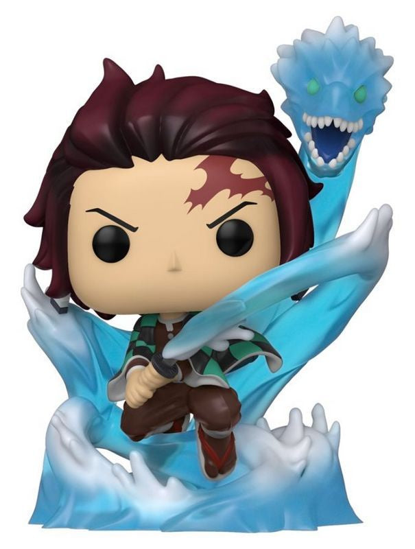 Demon Slayer - Tanjiro With Dragon Glow Translucent Pop! Vinyl