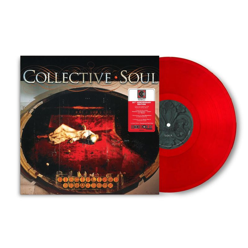 Collective Soul - Disciplined Breakdown RSD2022 Red Coloured Vinyl LP