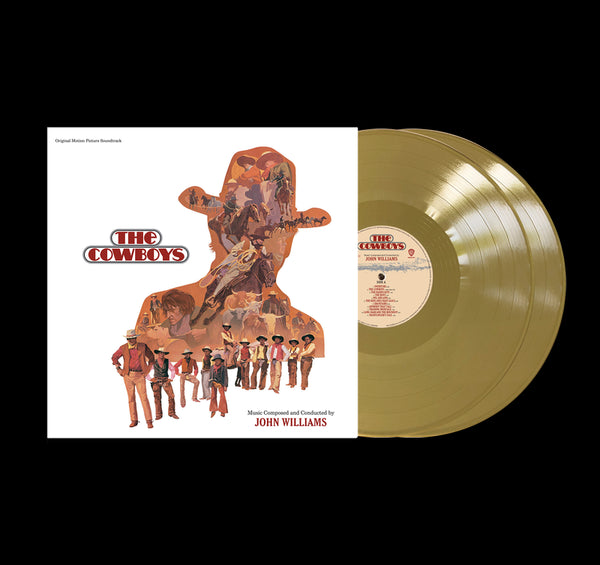 Soundtrack (John Williams) - The Cowboys Original Motion Picture Soundtrack RSD2022 Gold Coloured Vinyl 2LP