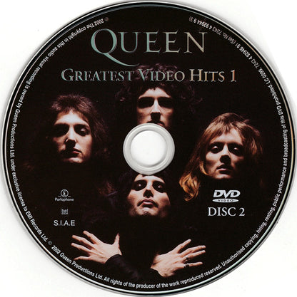 Queen ‎– Greatest Video Hits 1 2DVD