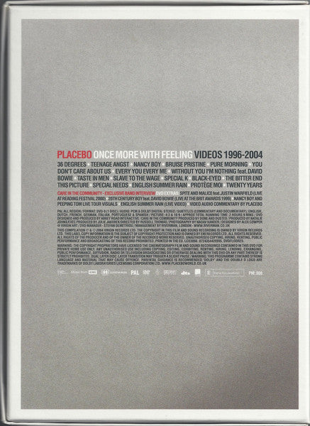 Placebo – Once More With Feeling: Videos 1996-2004 DVD