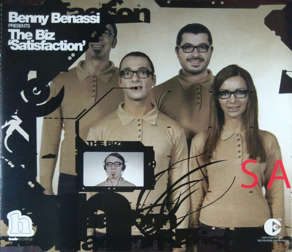 Benny Benassi Presents The Biz - Satisfaction 6 Track CD Single