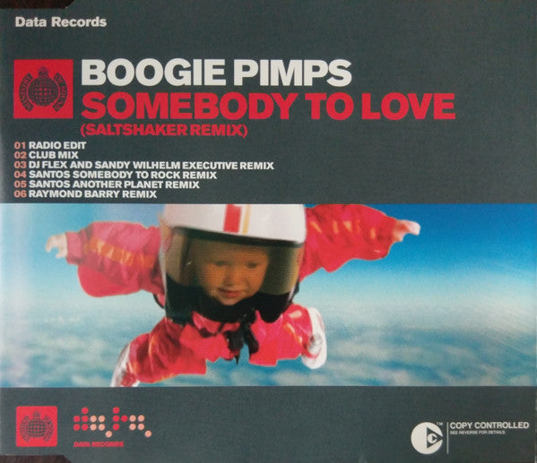 Boogie Pimps - Somebody To Love (Saltshaker Remix) 6 Track CD Single